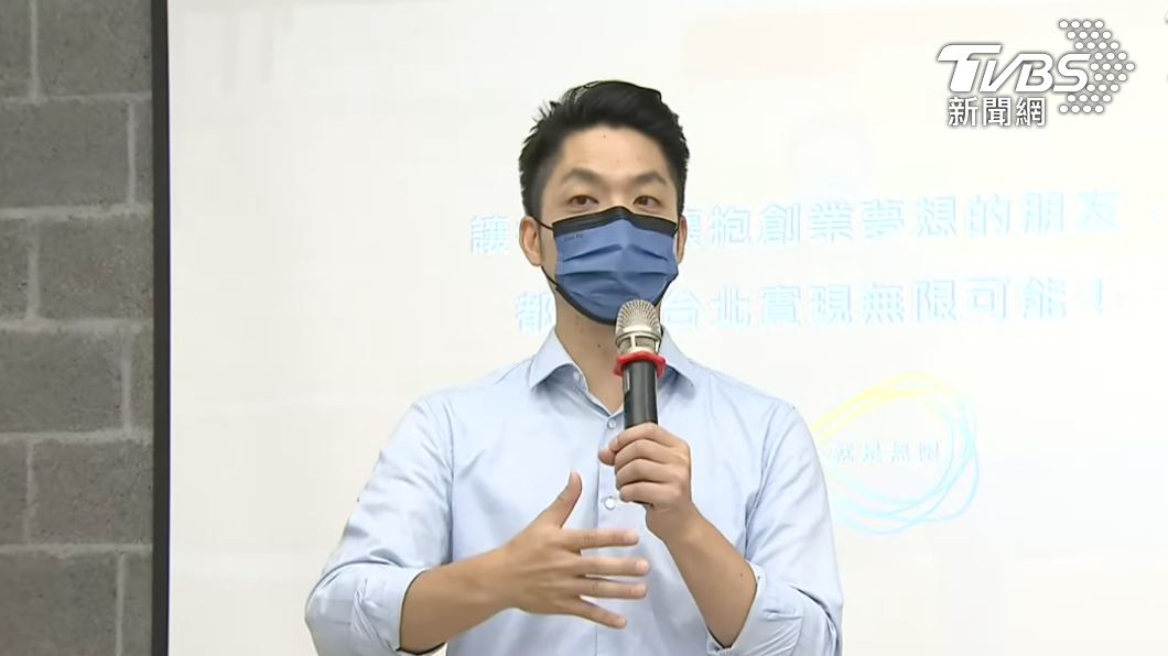 台北市長參選人蔣萬安。（圖／TVBS）