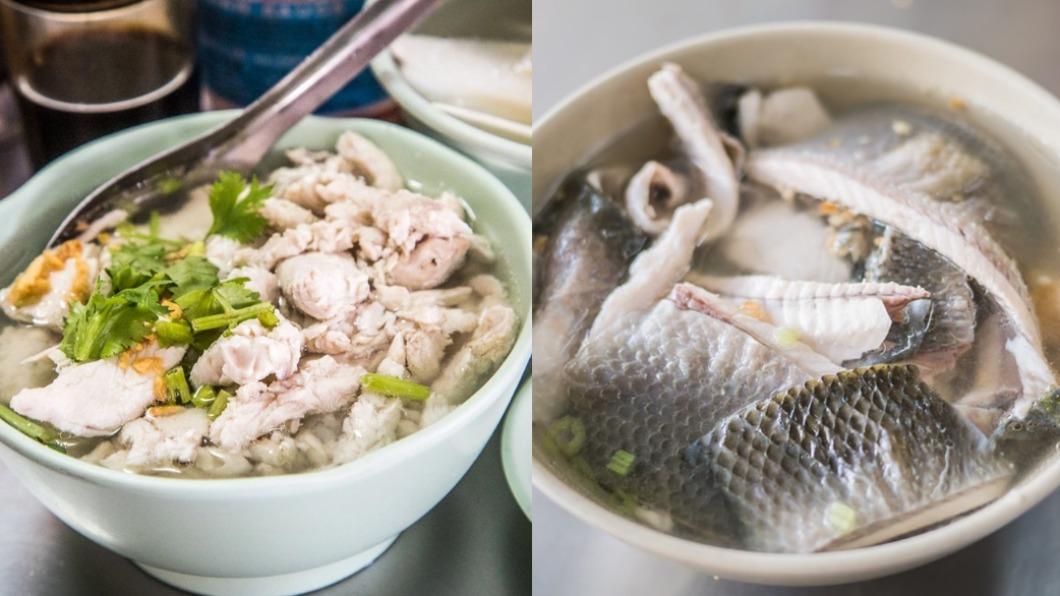 台南除了阿堂鹹粥外，還有許多美味的鹹粥。（圖／大手牽小手玩樂趣、小佳的幻想世界）