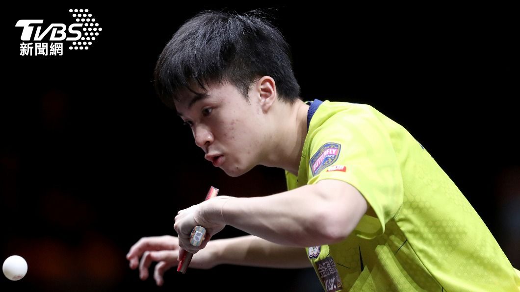 台灣桌球一哥林昀儒打敗中國小將闖進決賽。（圖／達志影像美聯社）