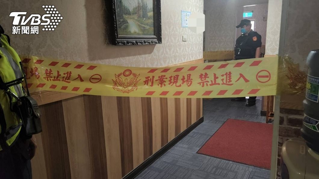 屏東火車站附近旅館發生一起凶殺案。（圖／TVBS）