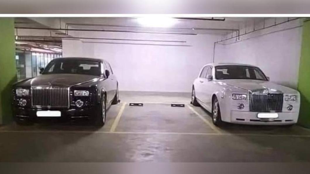 有網友分享一張讓人看了備感「壓力山大」的停車場照片。（圖／翻攝自爆廢公社公開版臉書）