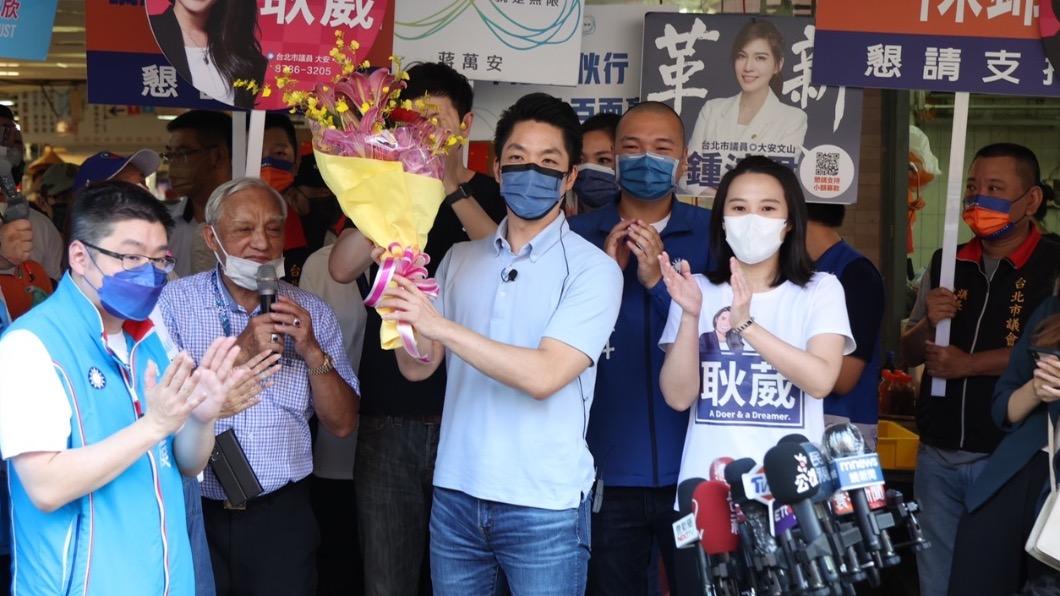 國民黨台北市長參選人蔣萬安。（圖／蔣萬安辦公室提供）