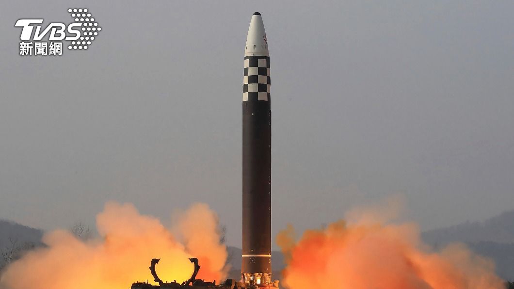 北韓疑似再次發射彈道飛彈。（圖／達志影像美聯社）