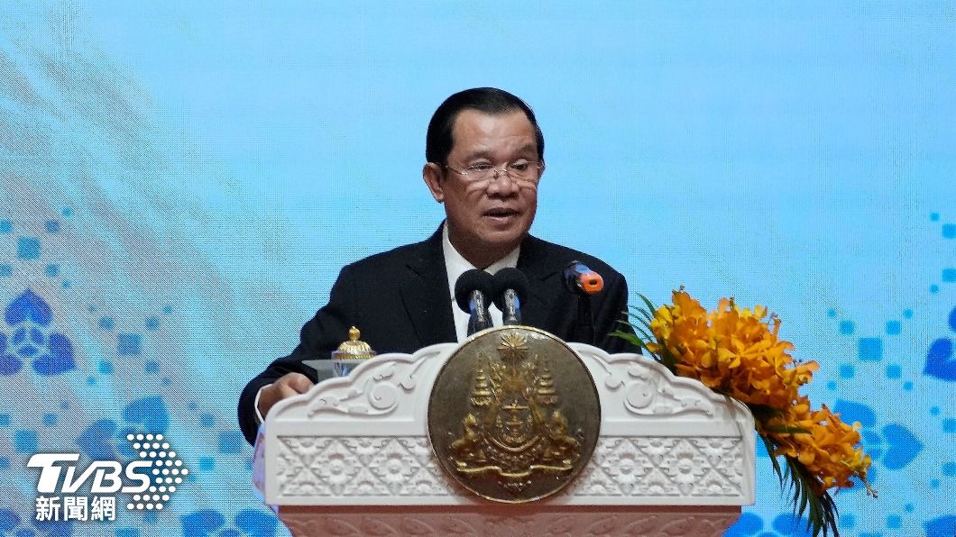柬埔寨強人總理洪森再次語出驚人。（圖/達志影像美聯社）