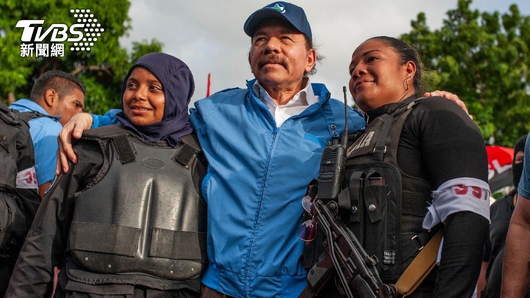 尼加拉瓜總統公開批評荷蘭干涉該國事務。（圖／達志影像美聯社）