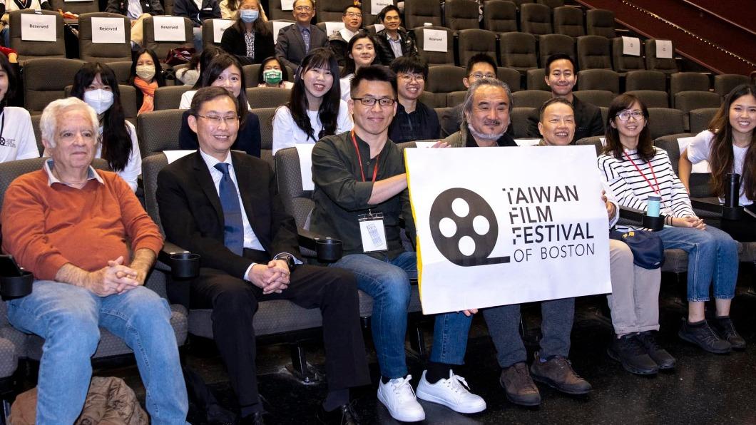 疫情後首度邀請台灣導演親臨現場與觀眾互動。（圖／翻攝自Taiwan Film Festival of Boston 波士頓台灣影展臉書）