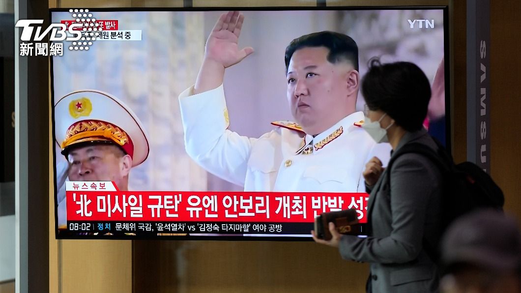 北韓頻頻發射飛彈。（圖／達志影像美聯社）