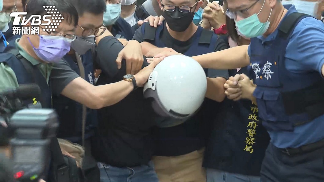 犯下台南殺警案的林姓嫌犯。（圖／TVBS資料畫面）