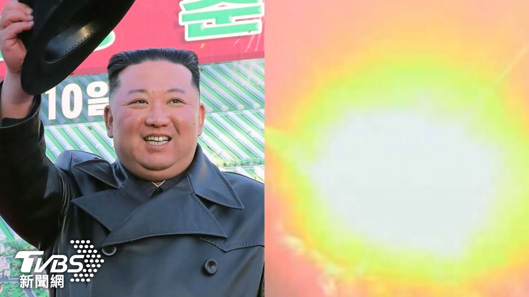 南韓軍方抓包北韓官煤發布的核戰術演練照片「使用舊照」。（圖左／達志影像美聯社，圖右／翻攝自 推特@nknewsorg）