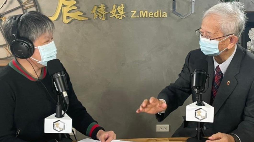 前中研院院長李遠哲接受《震傳媒》節目專訪。（圖／震傳媒新聞不芹菜節目提供） 