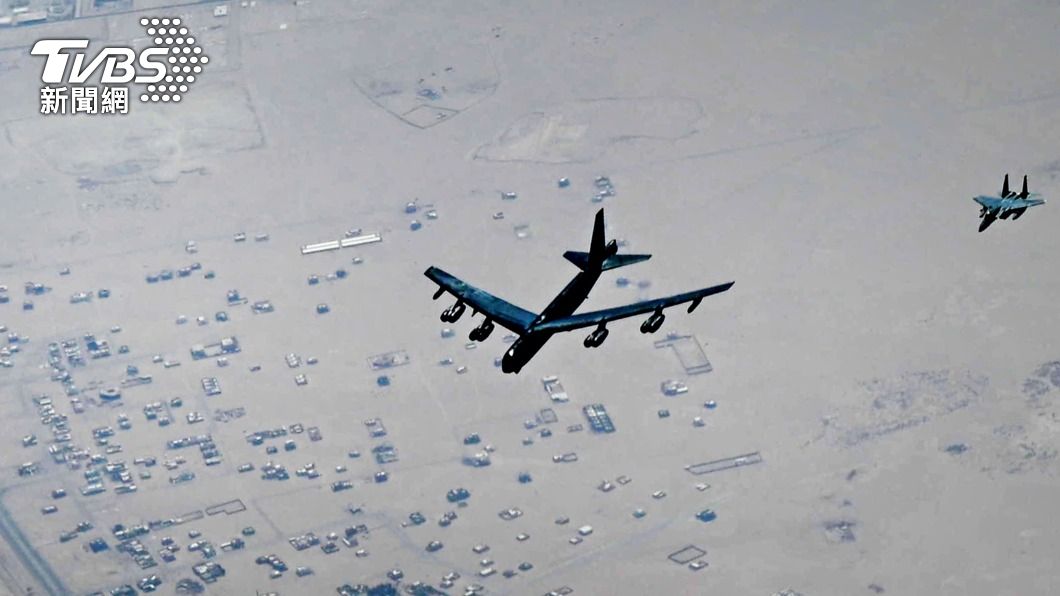 美軍將出動B-52「同溫層堡壘」遠程戰略轟炸機參加北約軍演。（圖／達志影像美聯社）