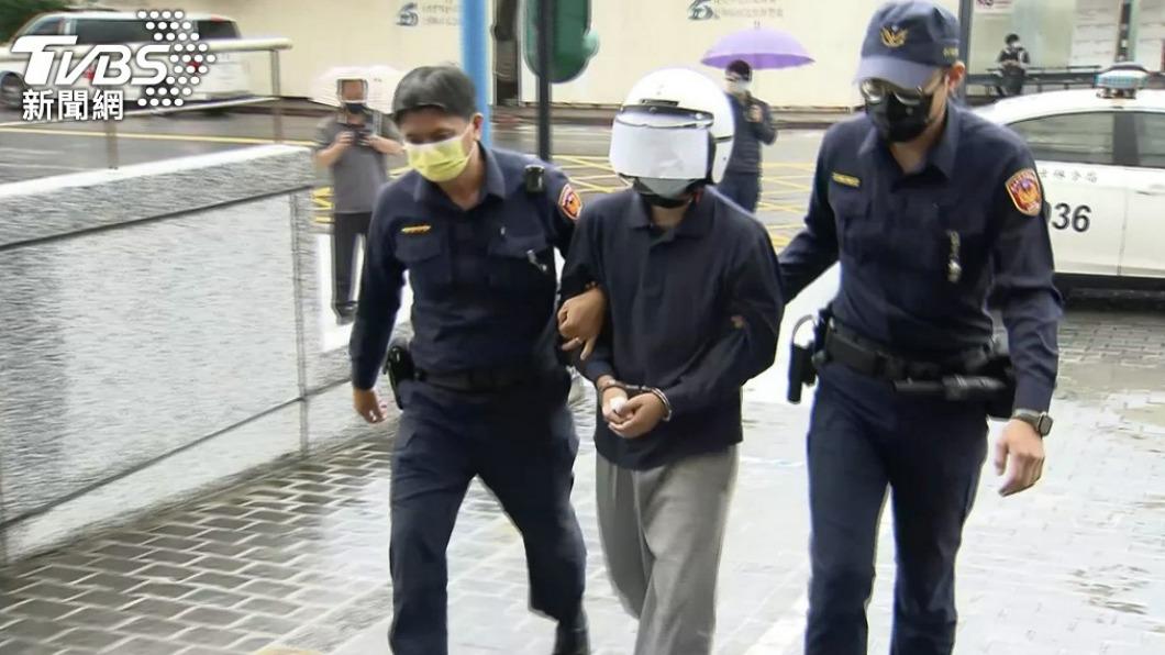 涉嫌殺害馬國女大生的陳男被收押。（圖／TVBS）