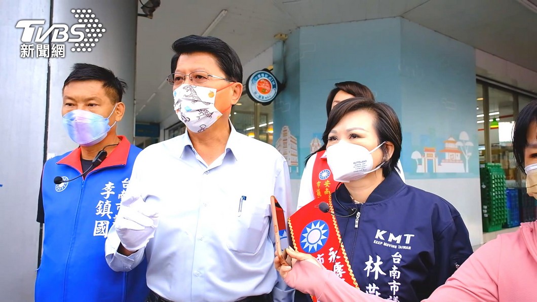 國民黨台南市長候選人謝龍介。（圖/TVBS資料畫面）