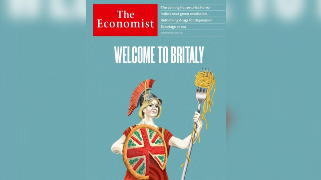 《經濟學人》封面引發批評。（圖／翻攝自推特＠BarbaraGSerra）