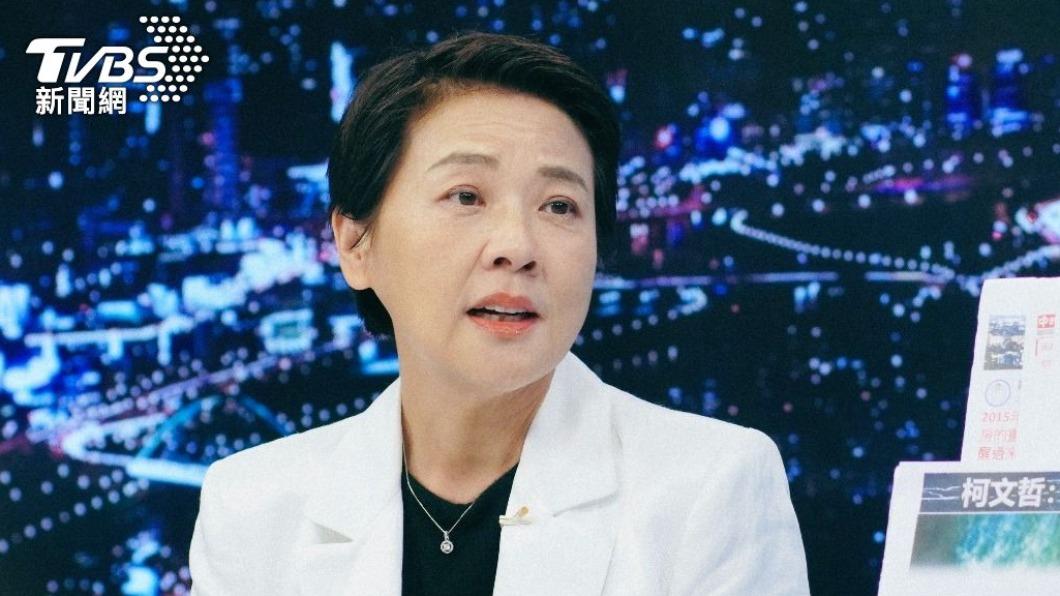 無黨籍台北市長候選人黃珊珊。（圖／TVBS）