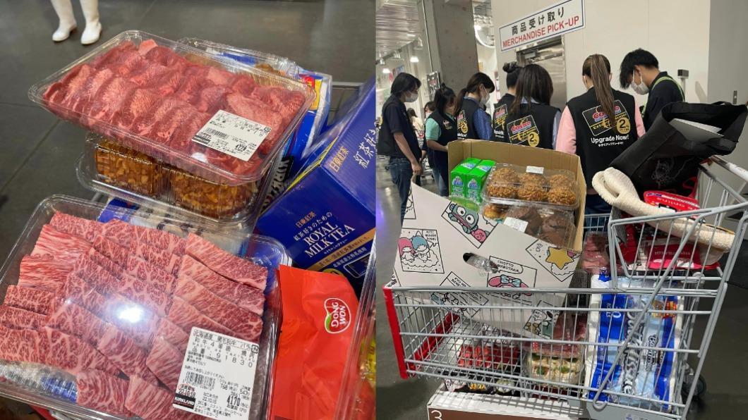 原PO在日本好市多買好買滿。（圖／翻攝自Costco好市多 商品經驗老實說臉書）