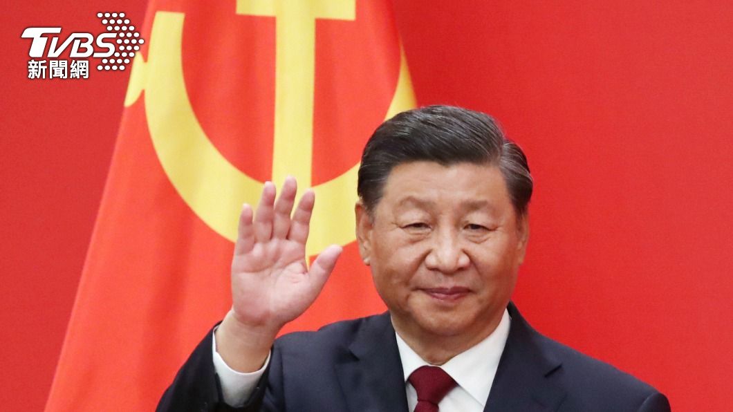 中國國家主席習近平破例三連任中共總書記。（圖／達志影像美聯社）