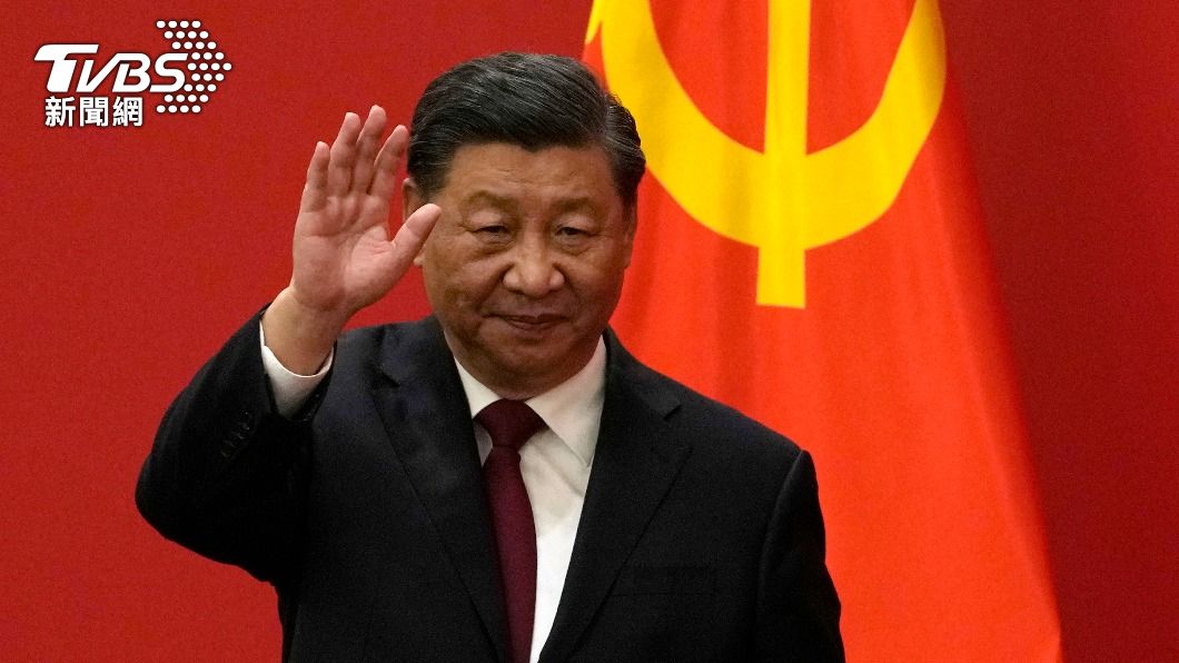 中國共產黨第二十屆中央委員會昨日第一次全體會議。（圖／達志影像美聯社）