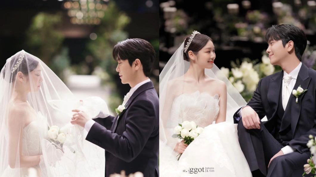 韓國滑冰女王金妍兒在22日舉辦婚禮。（圖／翻攝自金妍兒 IG）