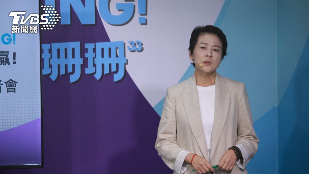 無黨籍台北市長候選人黃珊珊上午召開政策記者會。（圖／方炳超攝）