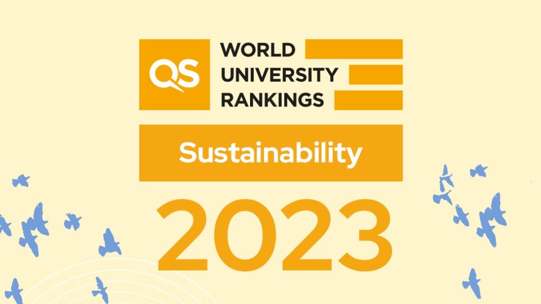 QS今發布2023世界大學永續排名。（圖／翻攝自 Twitter）