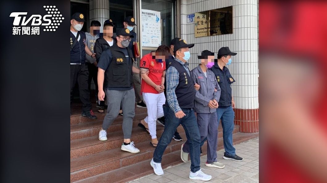 警方在專案期間共逮捕447名犯嫌。（圖／TVBS）