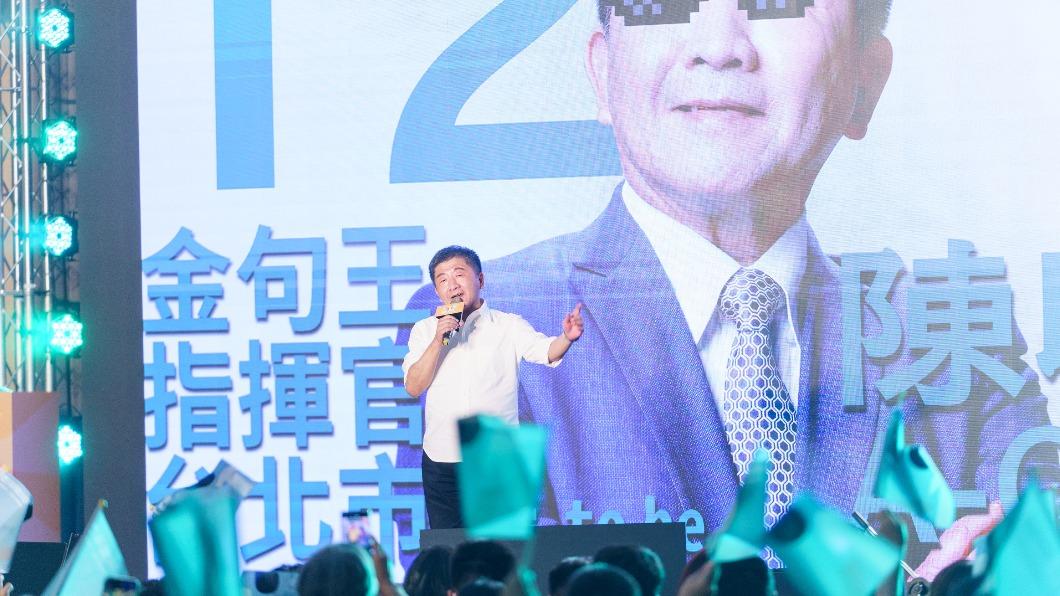 民進黨台北市長候選人今晚出席，民進黨舉辦「社群之夜」活動。（圖/陳時中辦公室提供）
