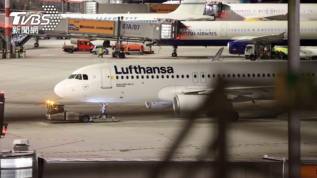 德國漢莎航空的班機起落架發現屍體。（示意圖／達志影像美聯社）