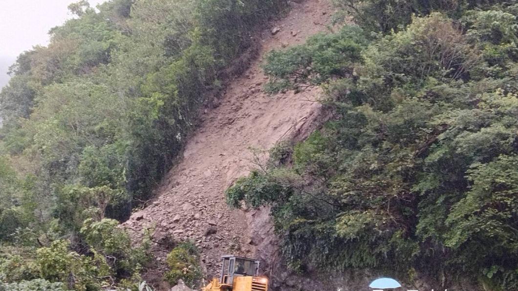 宜蘭蘇花公路土石坍方。（圖／公路總局提供）