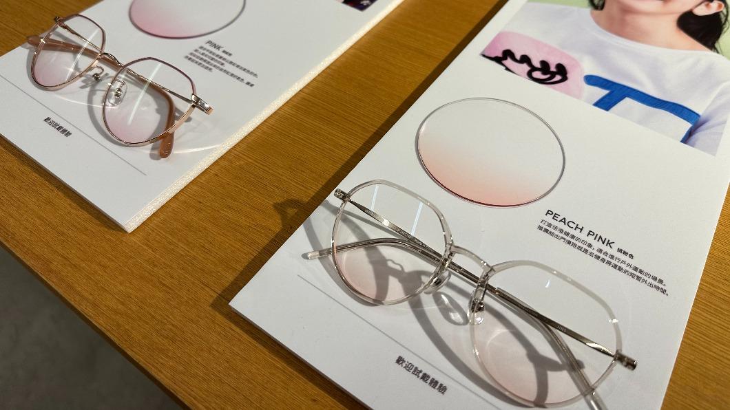 國內眼鏡商機龐大，業者也發現消費者對於抗藍光、變色鏡片需求增高。（圖／許稚佳攝）