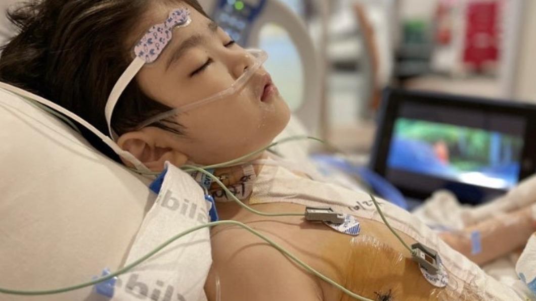 罹患心臟疾病的10歲少年中澤維斗。（圖／翻攝自@yuu_sukuukai推特）
