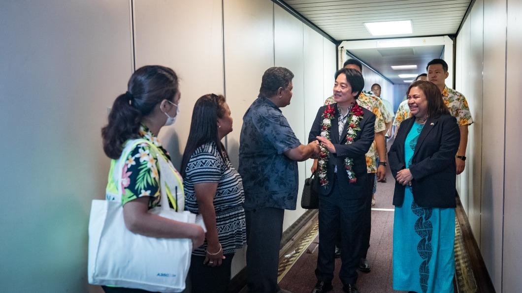 副總統賴清德出訪帛琉。（圖/總統府提供）
