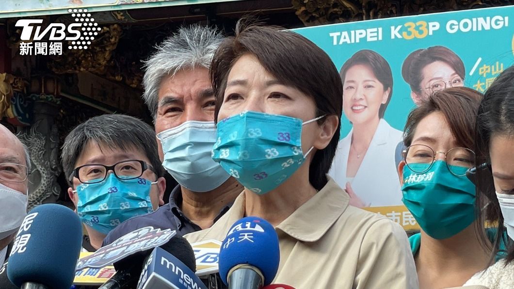 無黨籍台北市長候選人黃珊珊。（圖／方炳超攝）