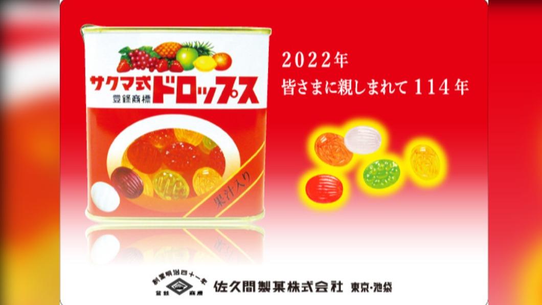 由「佐久間製菓」公司生產的紅色鐵盒水果糖，是許多吉卜力迷的回憶。（圖／翻攝自佐久間製菓官網）