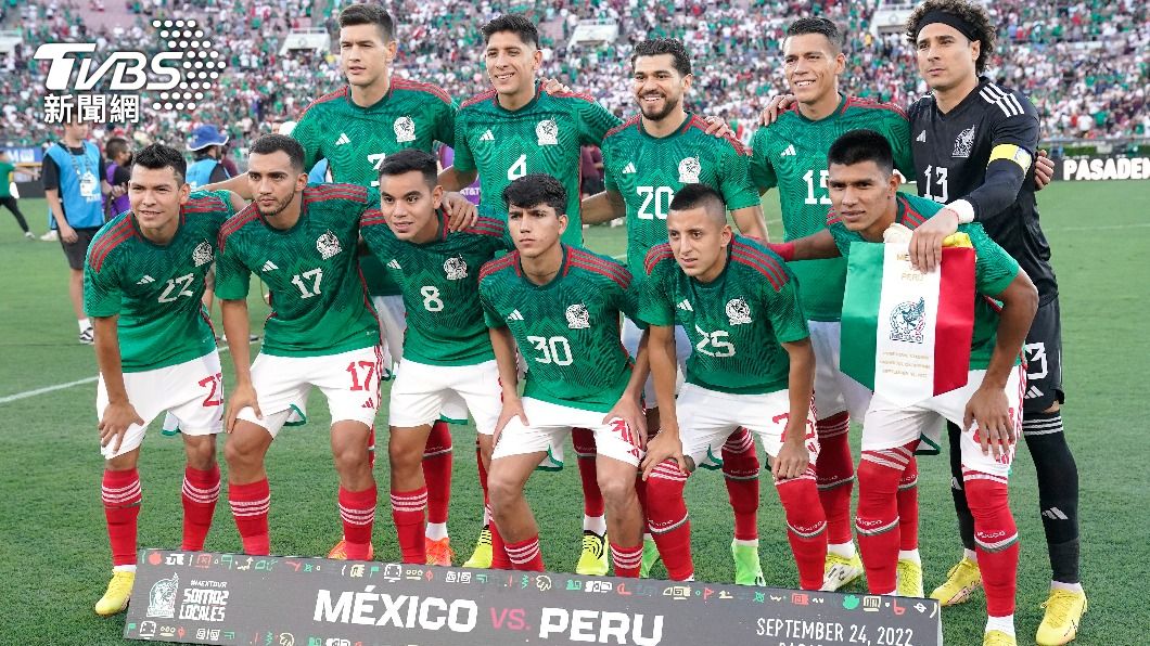 墨西哥國家男子足球隊。（圖／達志影像美聯社）