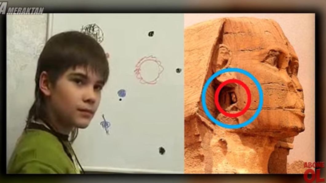 「俄國神童」自稱是來避免地球發生核戰的火星人。（圖／翻攝自YouTube）