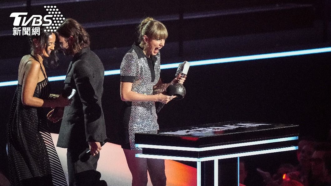 泰勒絲奪MTV EMA4大獎。（圖／達志影像美聯社）