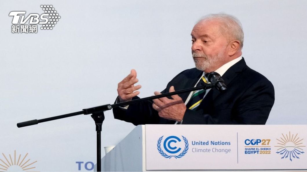 巴西總統魯拉在聯合國年度氣候峰會上表示，希望2025年峰會在巴西的亞馬遜（Amazon）地區召開。（圖／路透社）