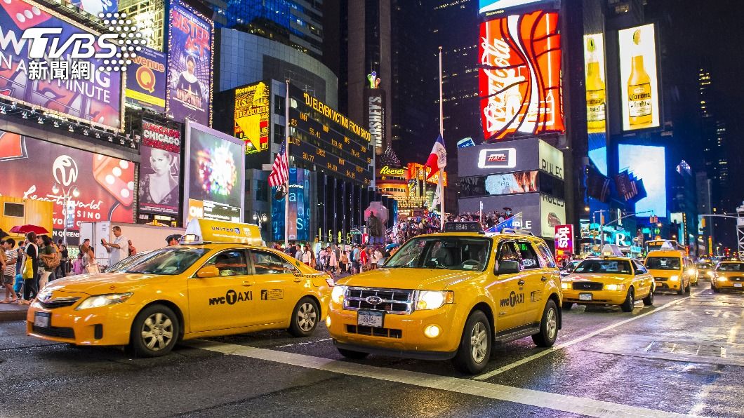 紐約市計程車價格將在年底年調漲以因應通膨。（示意圖／shutterstock達志影像）