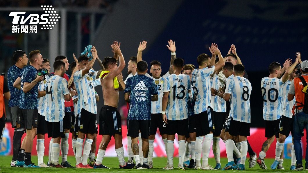 梅西率領的阿根廷被視為奪冠熱門之一。（圖／達志影像美聯社）