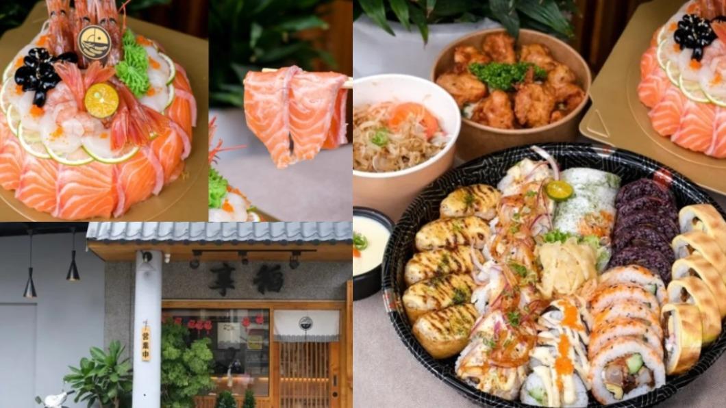 「享稻 Enjoy Sushi」從門口就能感受到日式氛圍。（圖／肉依小姐吃什麼提供）