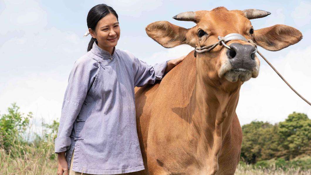 安心亞在公視《牛車來去》飾演40年代台灣農村婦女。（圖／公視、禾豐製作提供）