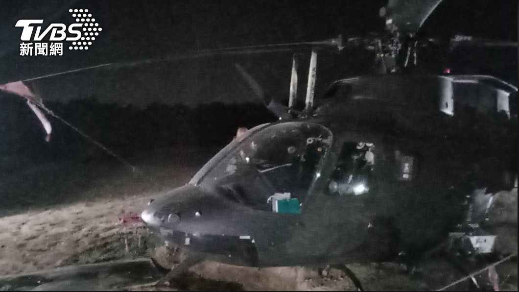 陸軍航特部OH-58D直升機。（圖/TVBS）