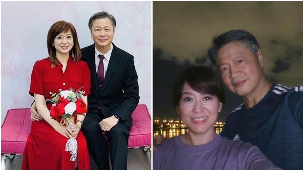 中天主播周玉琴與64歲名嘴岳謙登記結婚。（圖／翻攝自周玉琴臉書）