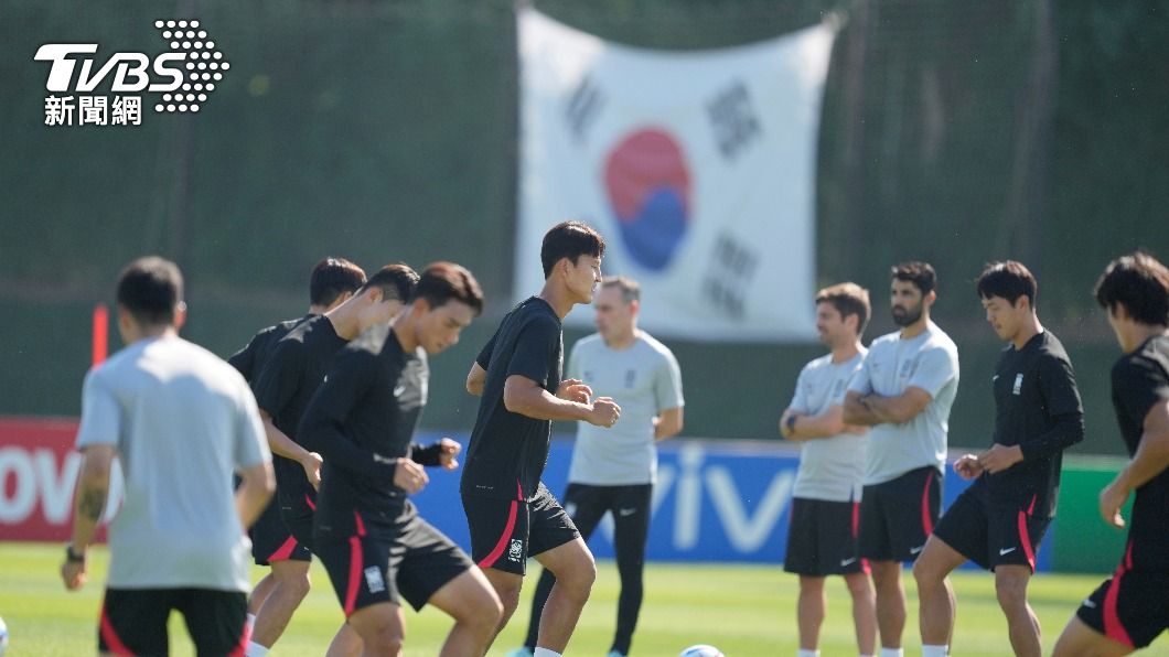 韓國今晚將對決烏拉圭。（圖／達志影像美聯社）