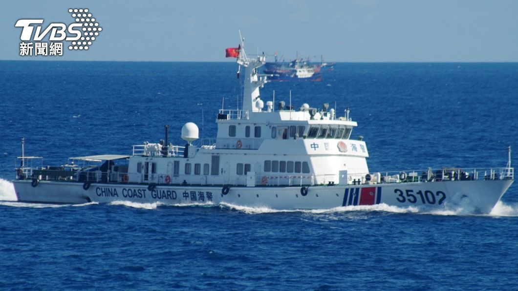 中國大陸海警船。（資料照／達志影像美聯社）