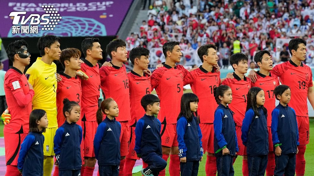 韓國足球國家隊。（圖／達志影像美聯社）