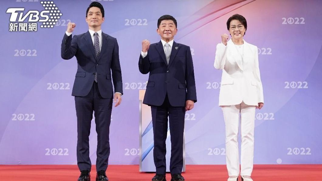 2022大選台北市長候選人，蔣萬安、陳時中、黃珊珊。（圖／TVBS資料畫面）