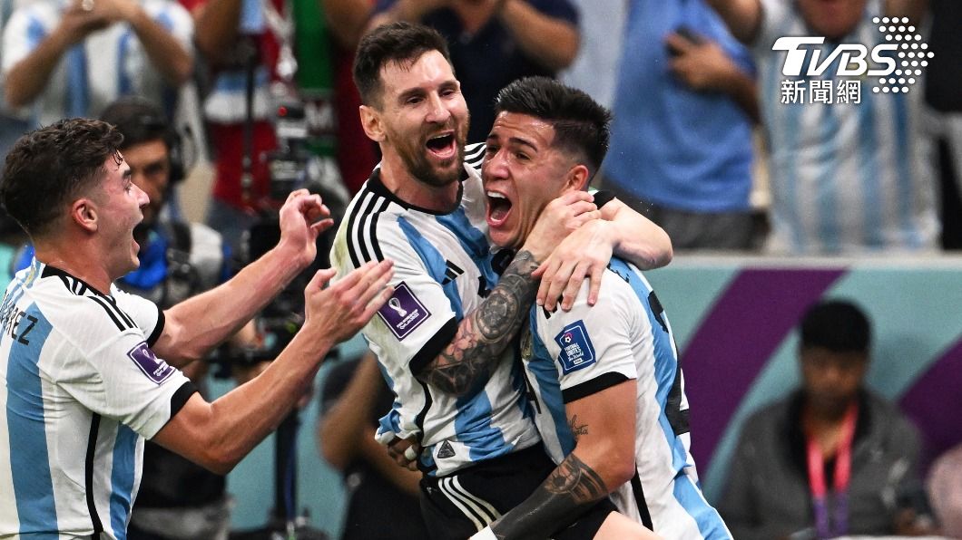阿根廷隊今日以2:0擊敗墨西哥隊。（圖／達志影像美聯社）