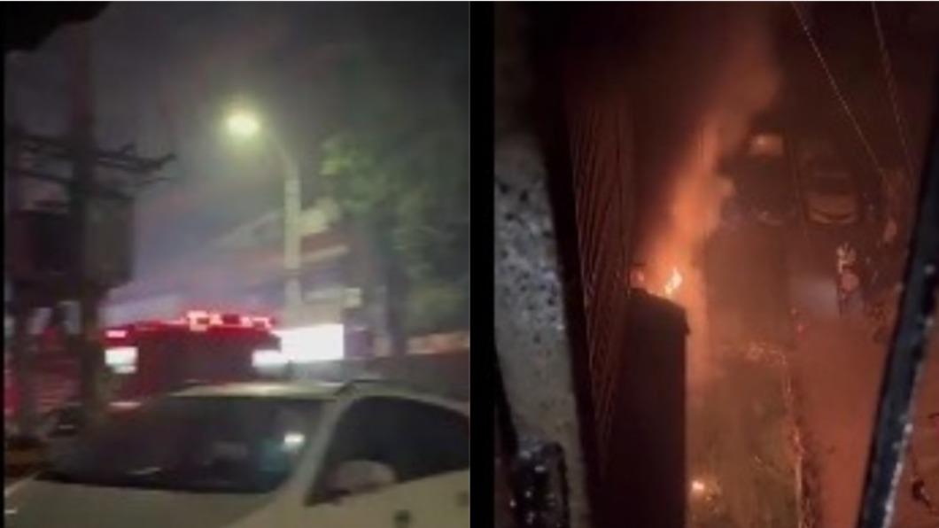 四川宜賓一棟公寓在28日失火。（圖／翻攝自社会与法频道阎肃微博）